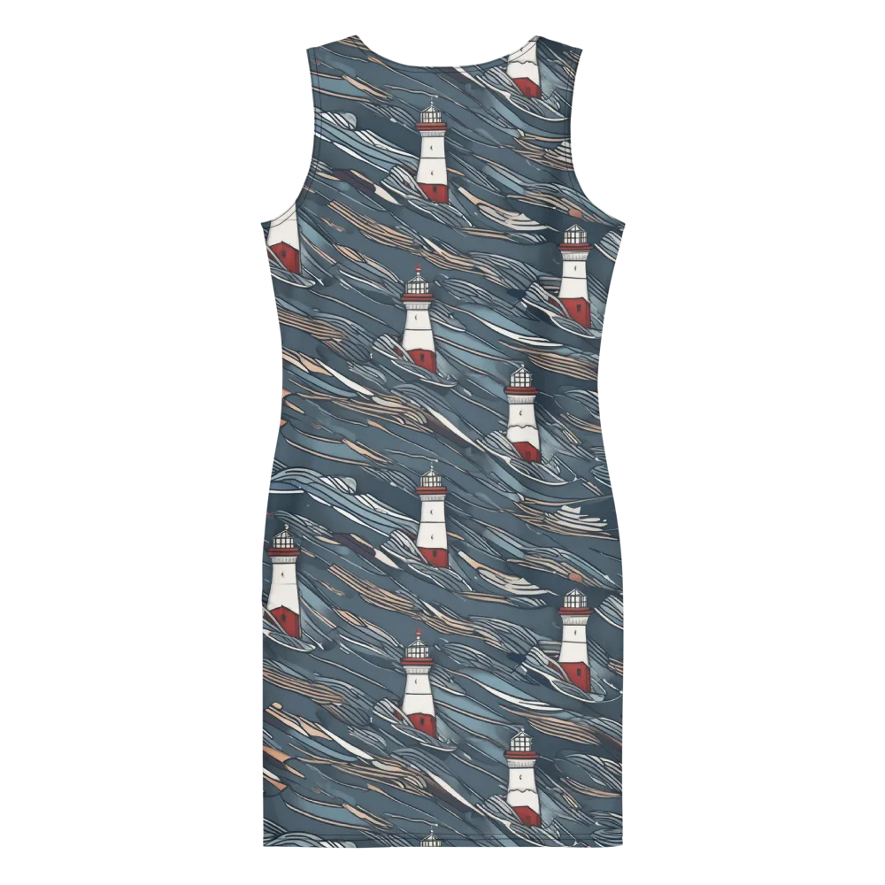 Beacon Current on Bodycon Dress — Back