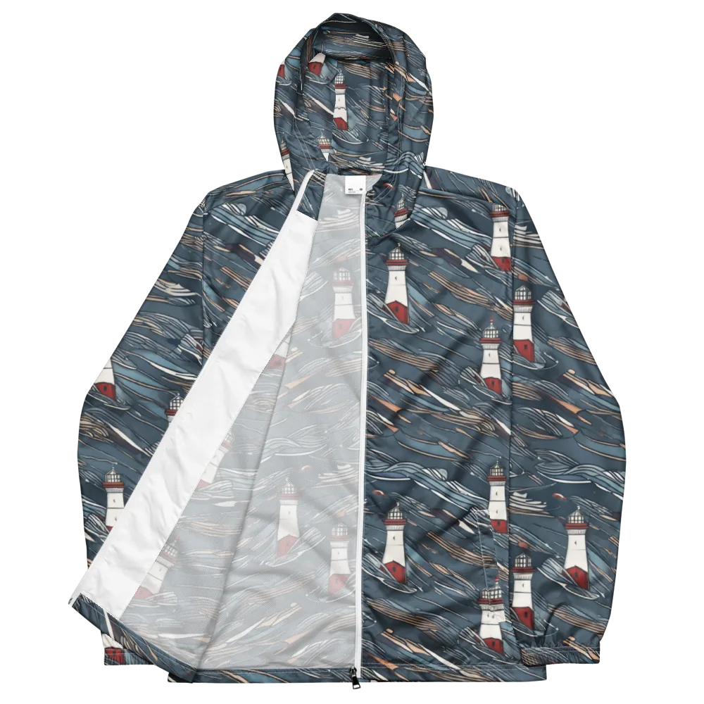 Beacon Current on Men's Windbreaker — Front