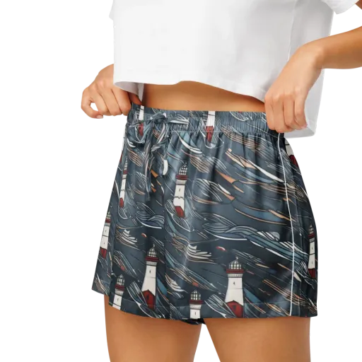 Beacon Current on a Women's Pajama Shorts