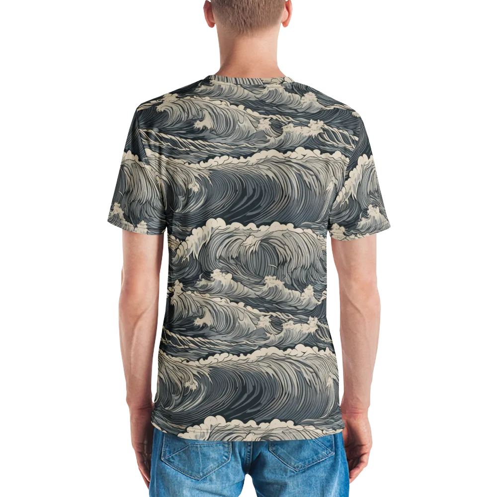 Undertow Sonata on Men's Crew Neck T-Shirt — Back