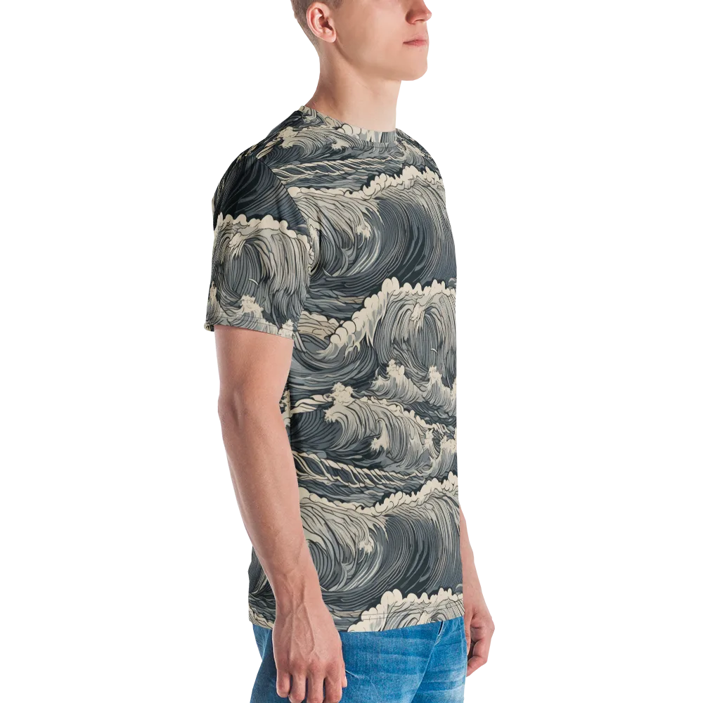Undertow Sonata on Men's Crew Neck T-Shirt — Right