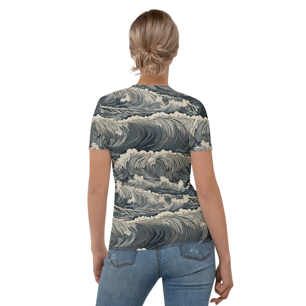 Undertow Sonata on Women's Crew Neck T-Shirt — Back