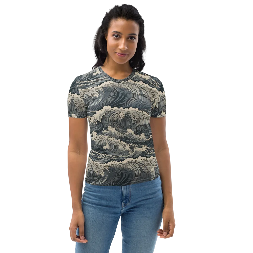 Undertow Sonata on Women's Crew Neck T-Shirt — Front
