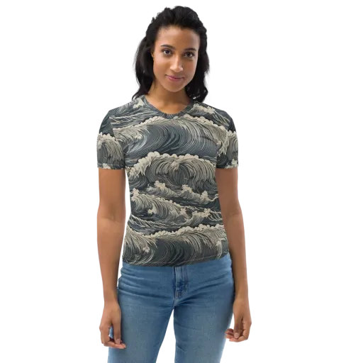 Undertow Sonata on a Women's Crew Neck T-Shirt