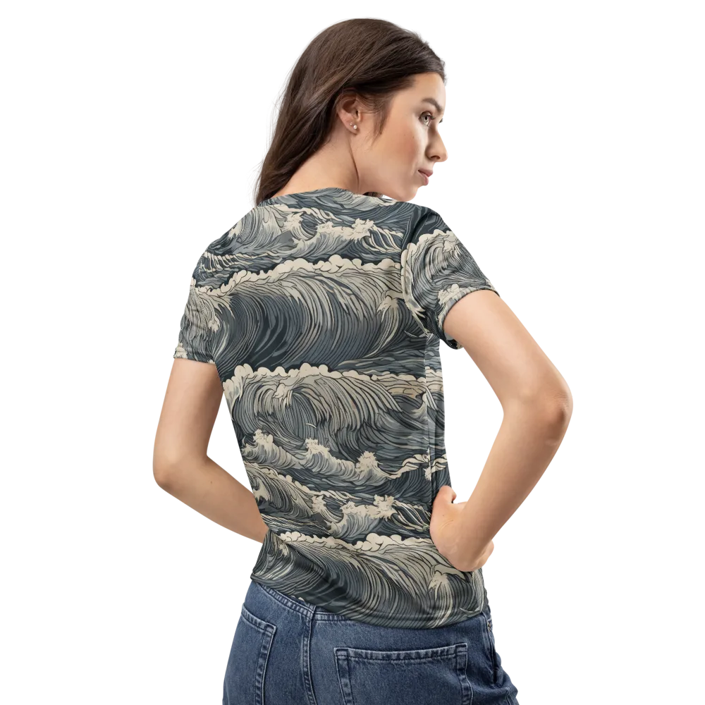 Undertow Sonata on Women's Crew Neck T-Shirt — Back
