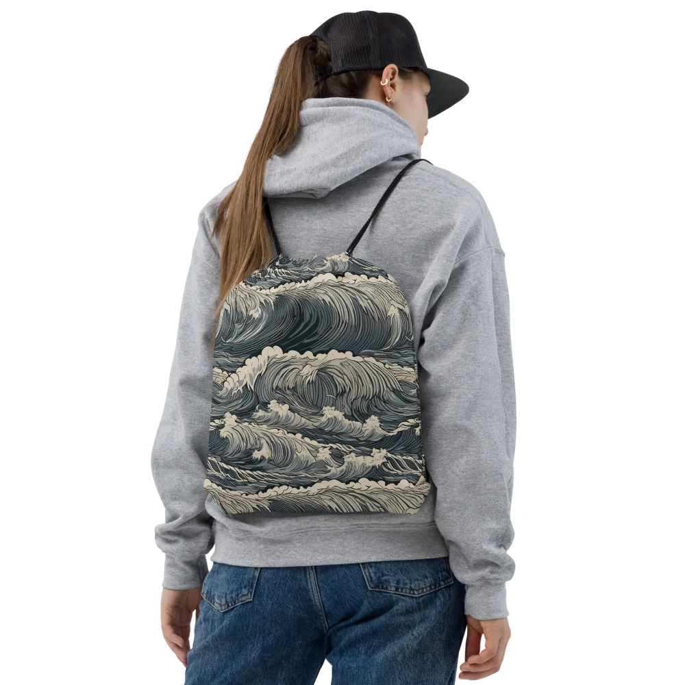 Undertow Sonata on Drawstring Bag — Front