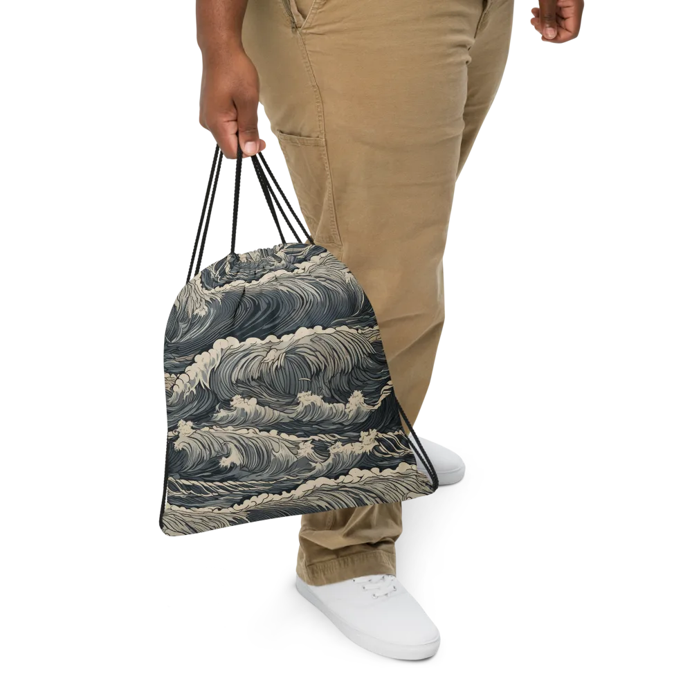 Undertow Sonata on Drawstring Bag — Front