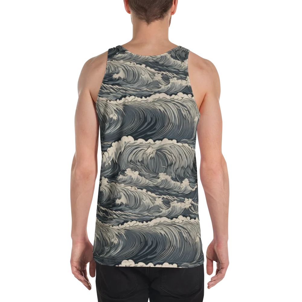Undertow Sonata on Men's Tank Top — Back