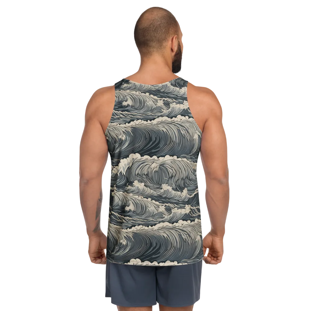 Undertow Sonata on Men's Tank Top — Back