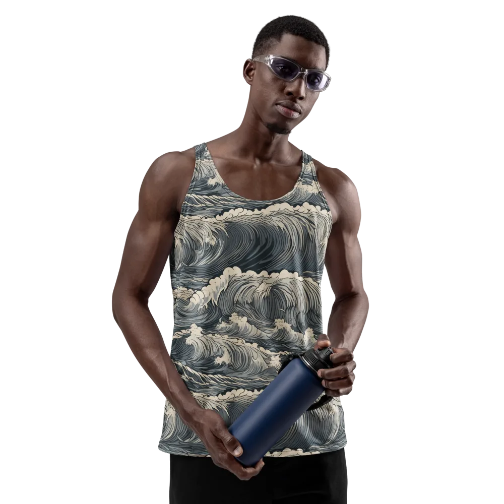 Undertow Sonata on Men's Tank Top — Front