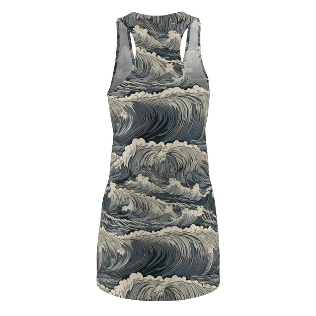 Undertow Sonata on Racerback Dress — Back