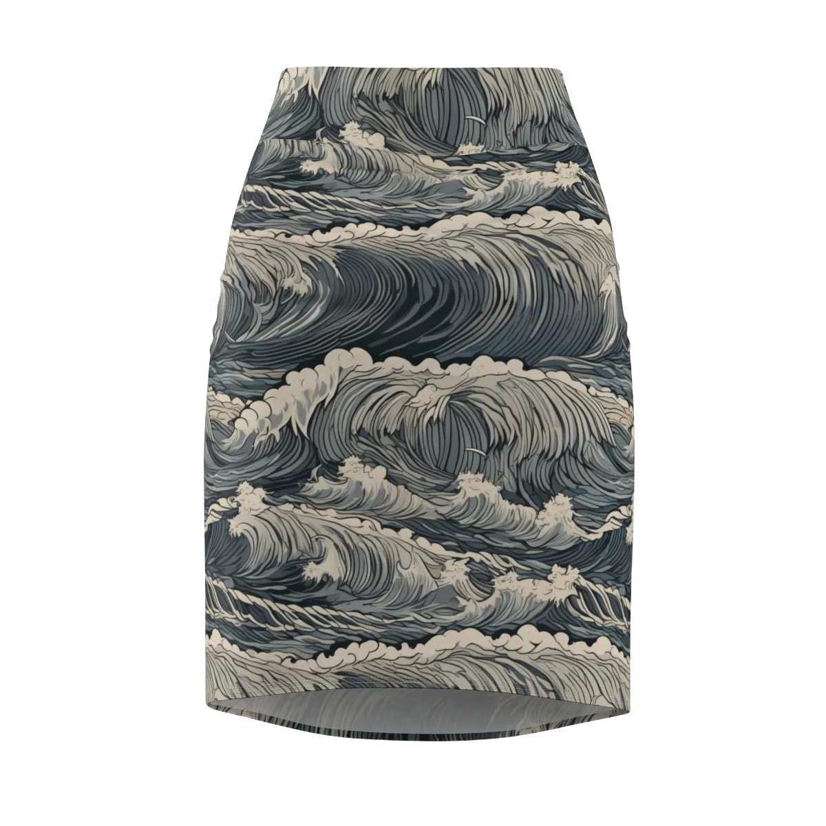 Undertow Sonata on Pencil Skirt — Front