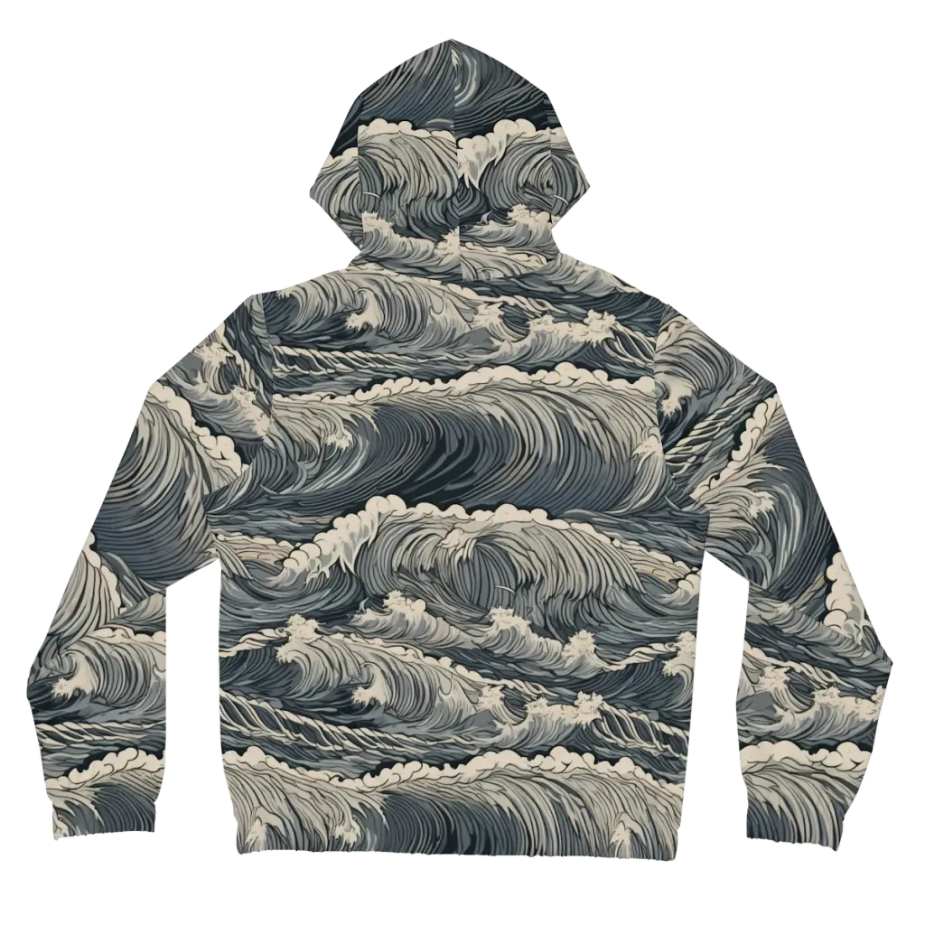 Undertow Sonata on Women's Full-Zip Hoodie — Back