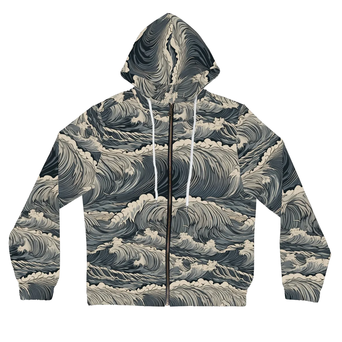 Undertow Sonata on Women's Full-Zip Hoodie — Front