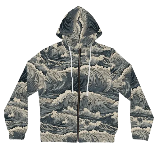 Undertow Sonata on a Women's Full-Zip Hoodie