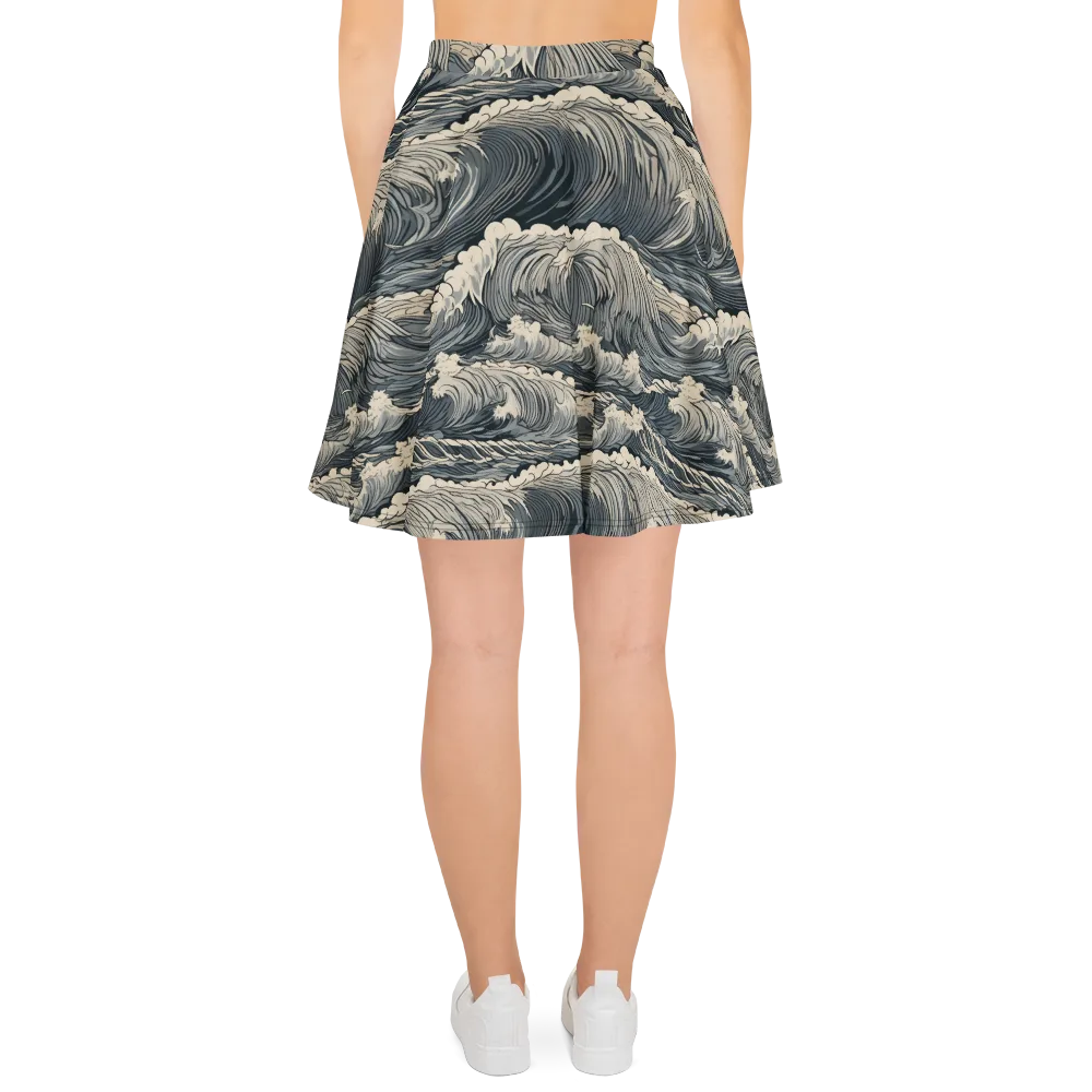 Undertow Sonata on Skater Skirt — Back