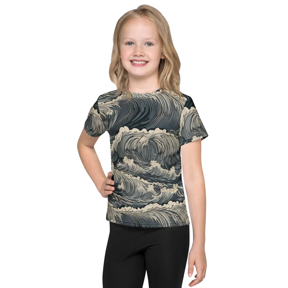 Undertow Sonata on Kids Crew Neck T-Shirt — Front