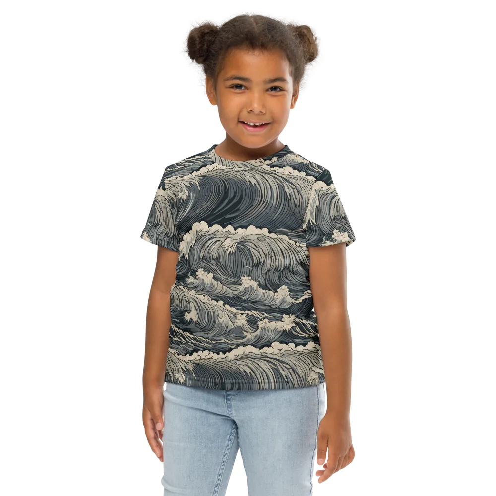 Undertow Sonata on Kids Crew Neck T-Shirt — Front