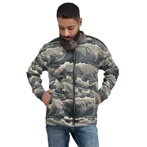Undertow Sonata on a Bomber Jacket
