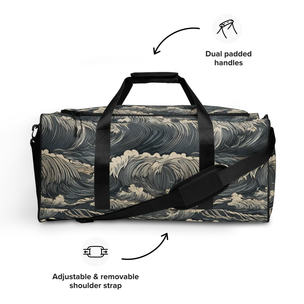 Undertow Sonata on Duffle Bag — Front