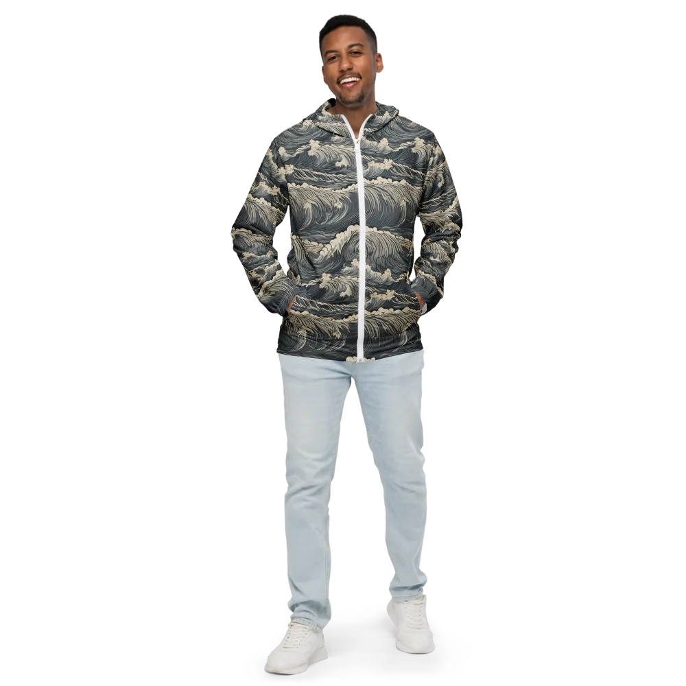Undertow Sonata on Men's Windbreaker — Front