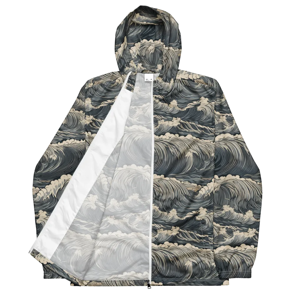 Undertow Sonata on Men's Windbreaker — Front