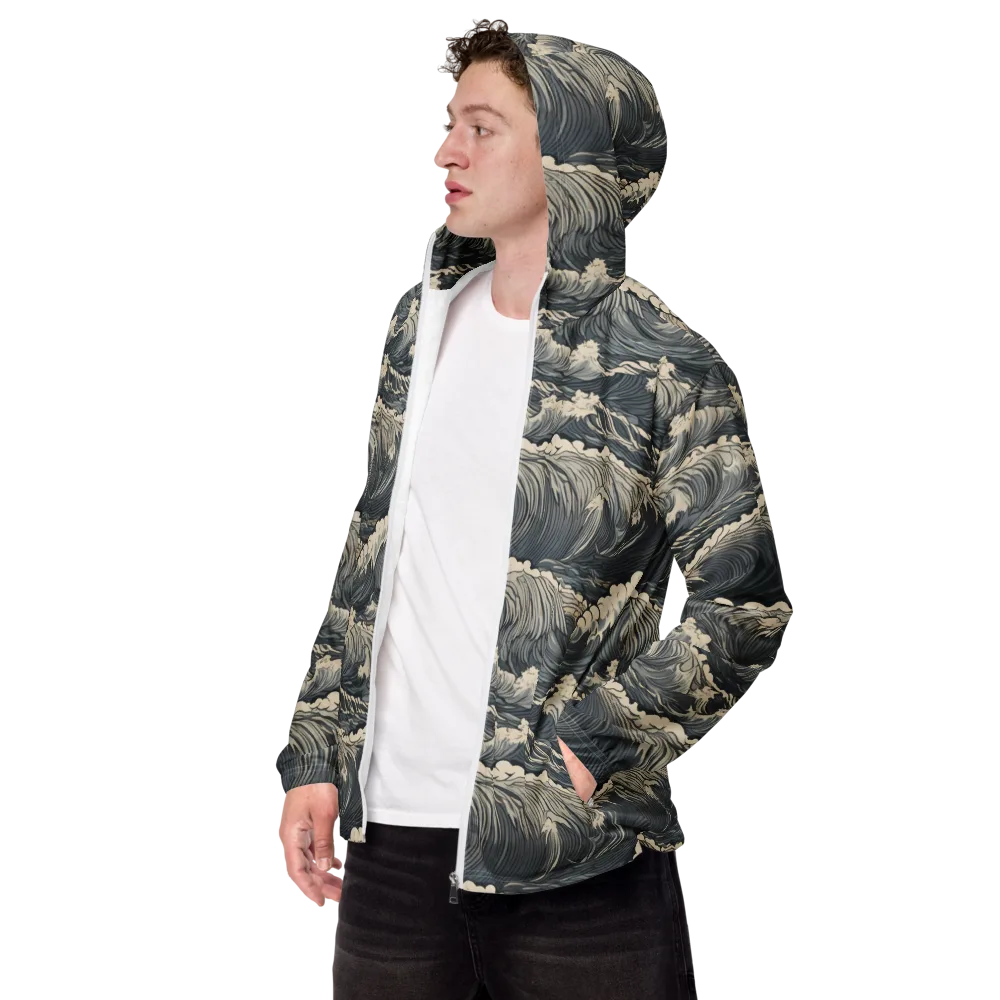 Undertow Sonata on Men's Windbreaker — Left Front