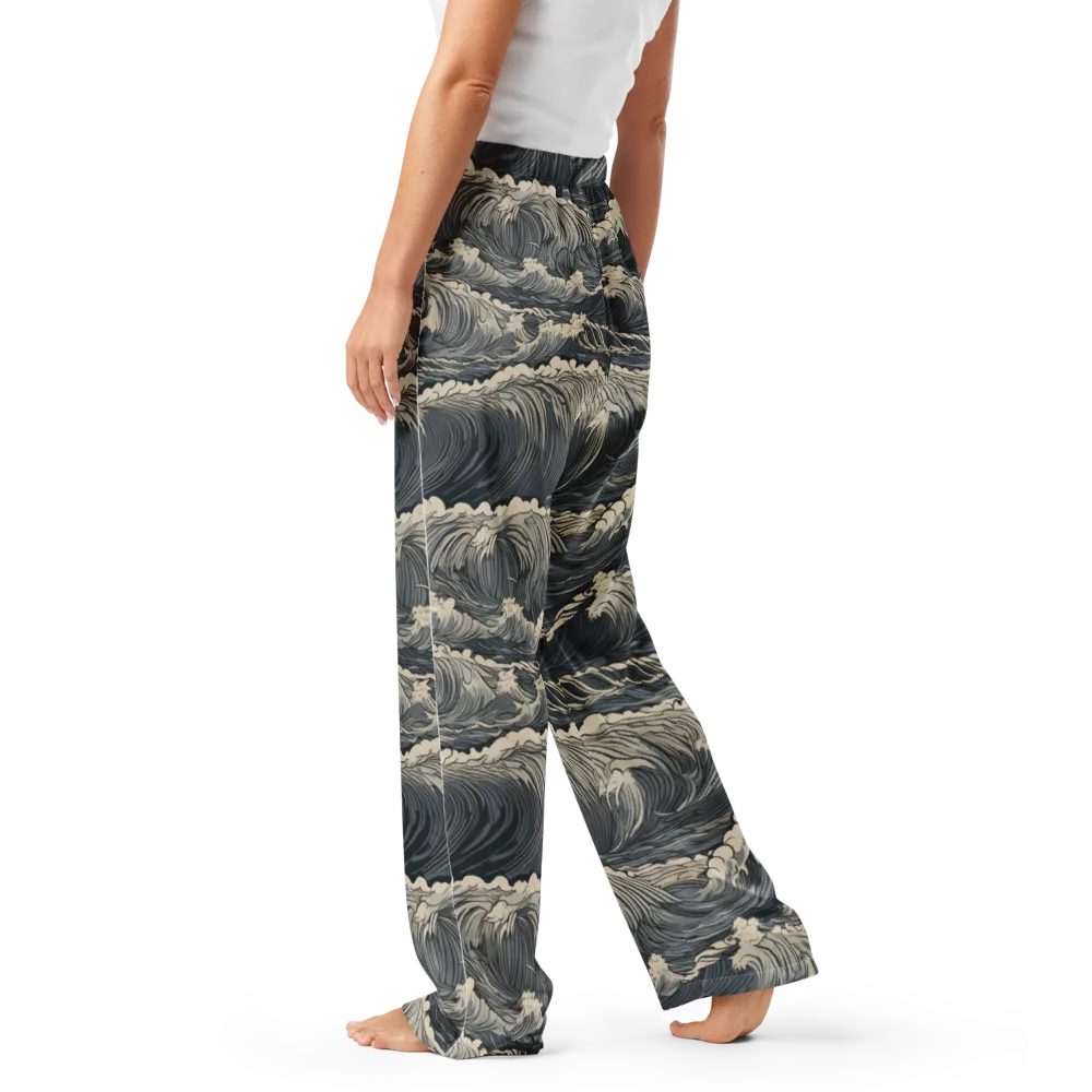 Undertow Sonata on Women's Pajama Pants — Left