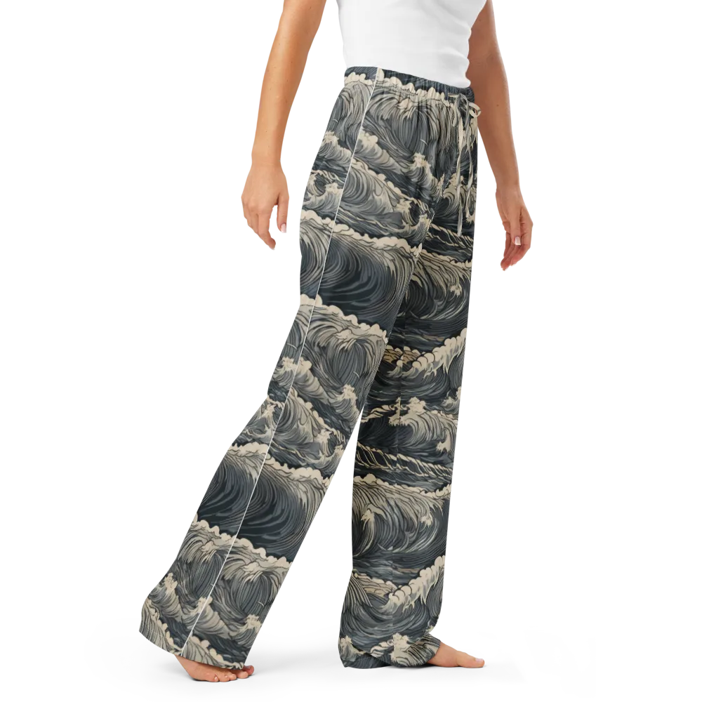 Undertow Sonata on Women's Pajama Pants — Right Front