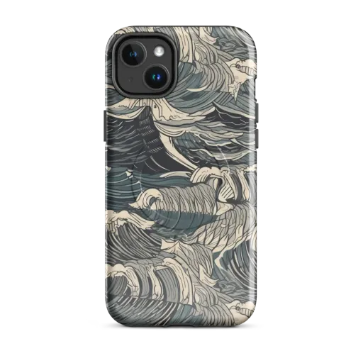 Moonlit Breakers on a MagSafe Tough Case for iPhone®