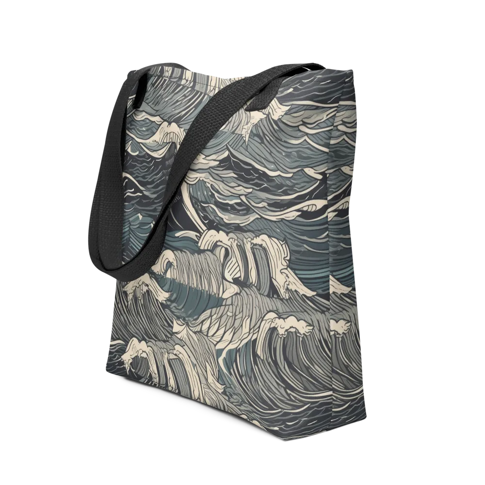 Moonlit Breakers on Tote Bag — Front