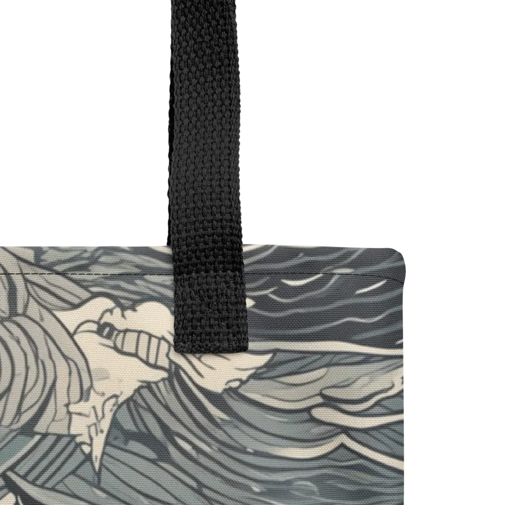 Moonlit Breakers on Tote Bag — Product details