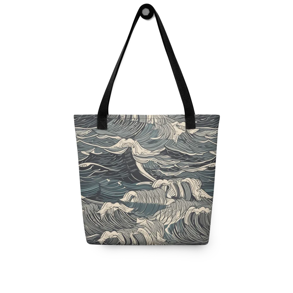 Moonlit Breakers on Tote Bag — Front