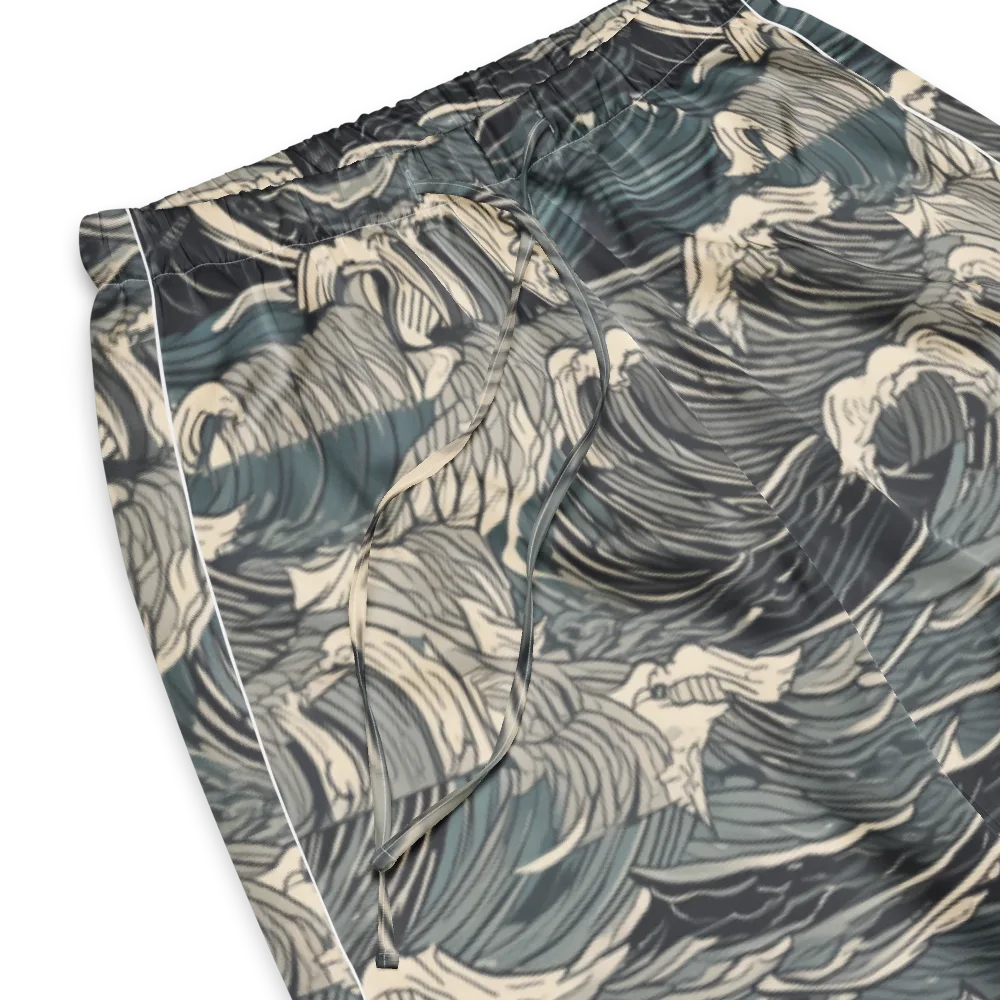 Moonlit Breakers on Women's Pajama Pants — Product details