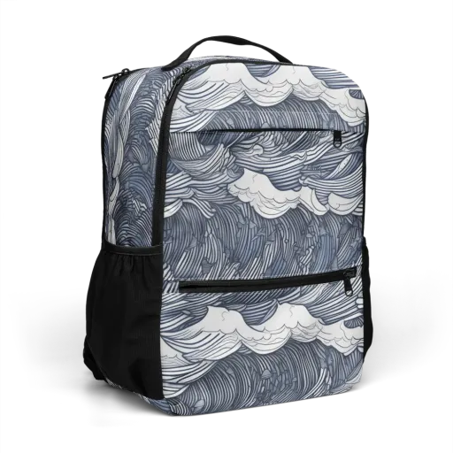 Indigo Swell on a Utility Backpack