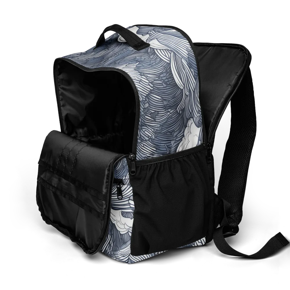 Indigo Swell on Utility Backpack — Product details 2