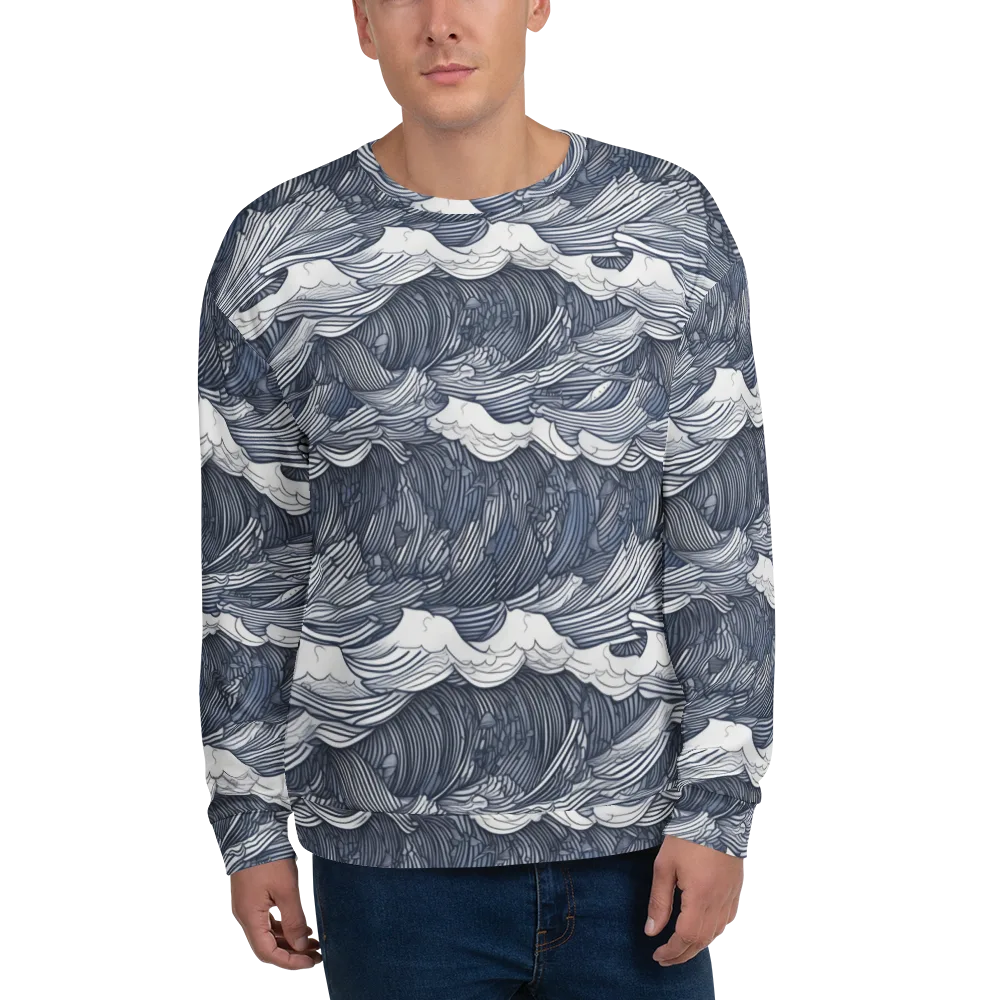 Indigo Swell on Sweatshirt — Front