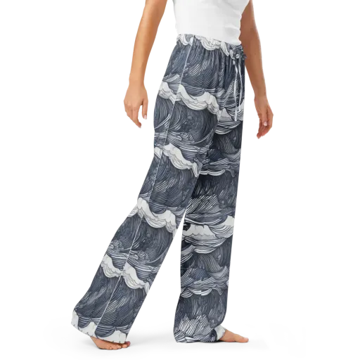 Indigo Swell on a Women's Pajama Pants
