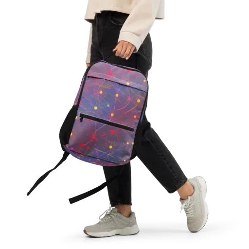 Neon Synapse on a Utility Backpack