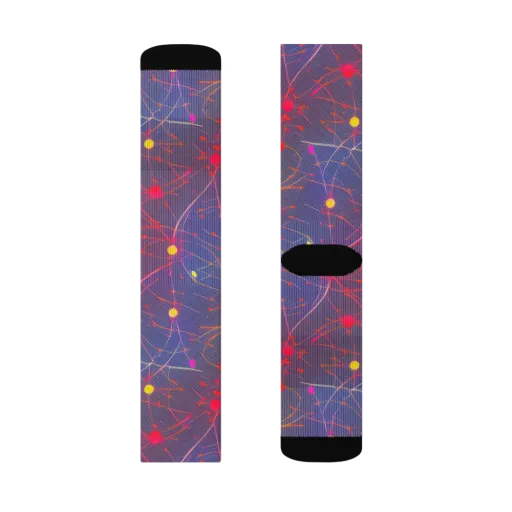 Neon Synapse on a Socks