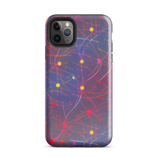Neon Synapse on a Tough Case for iPhone®