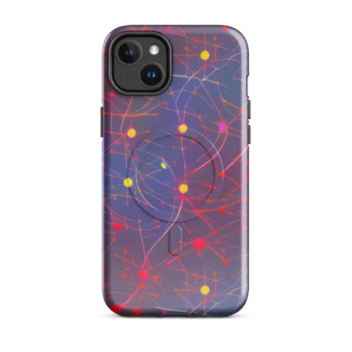 Neon Synapse on a MagSafe Tough Case for iPhone®