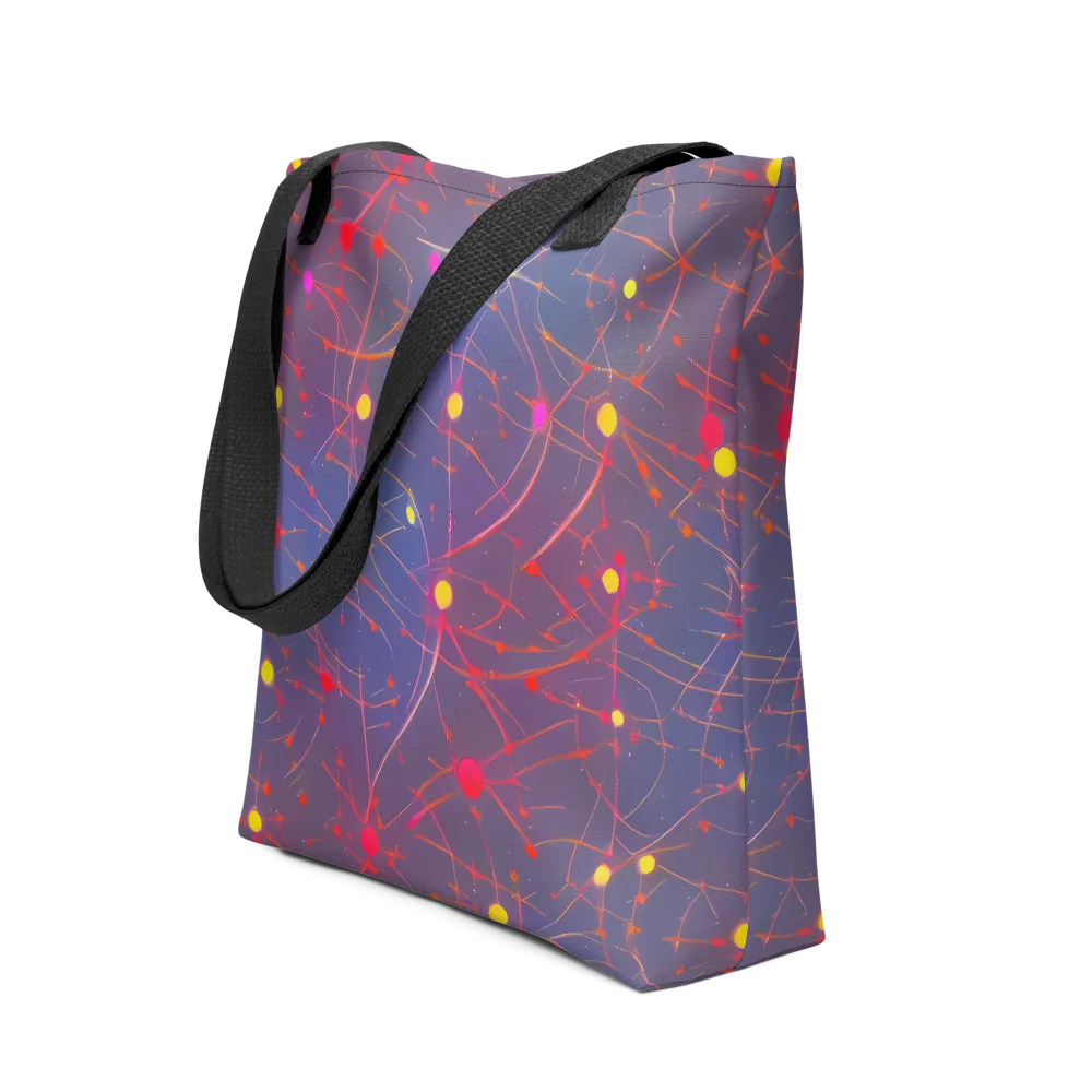 Neon Synapse on Tote Bag — Front