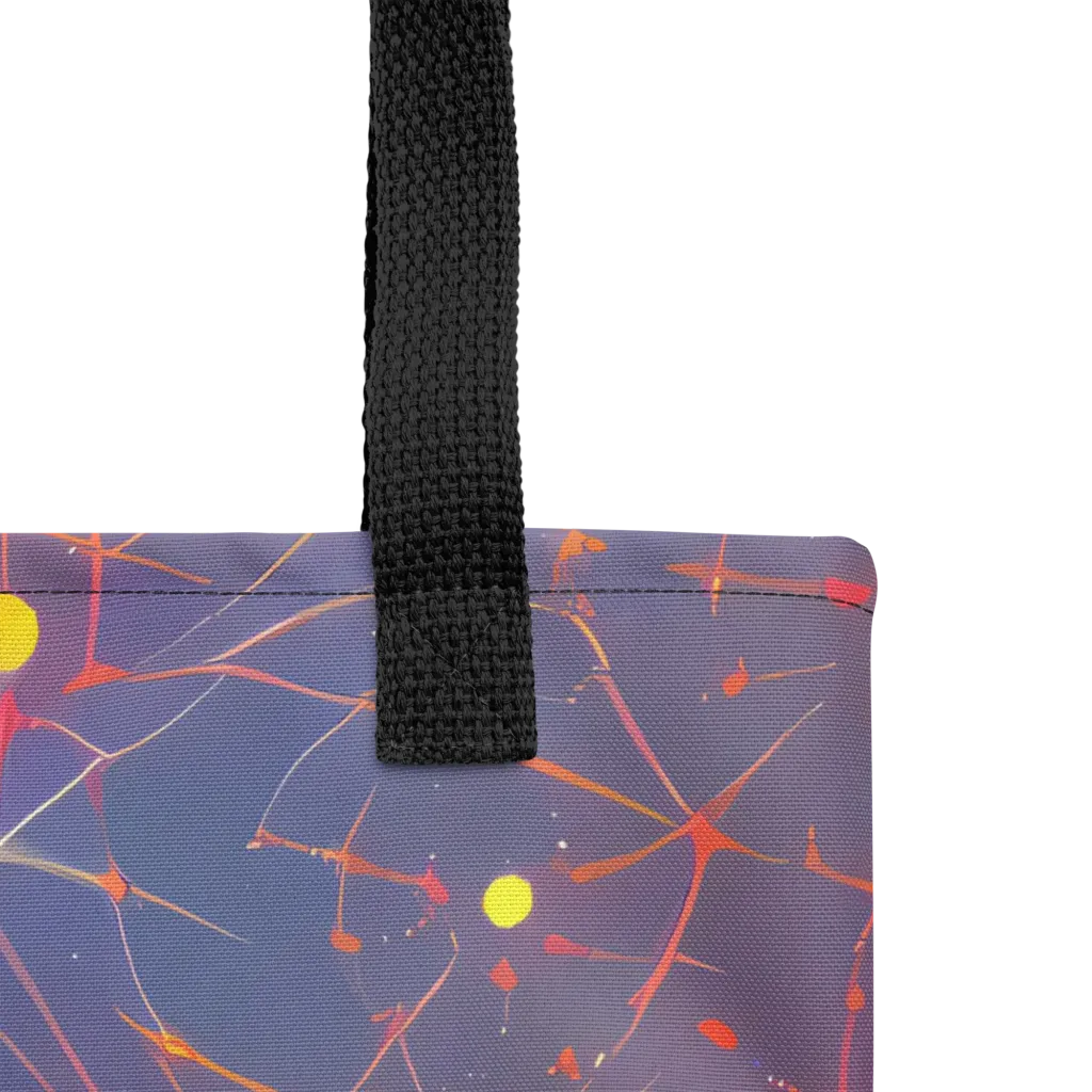Neon Synapse on Tote Bag — Product details