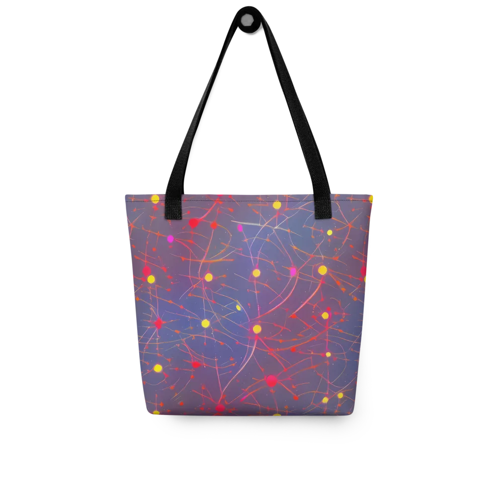 Neon Synapse on Tote Bag — Front