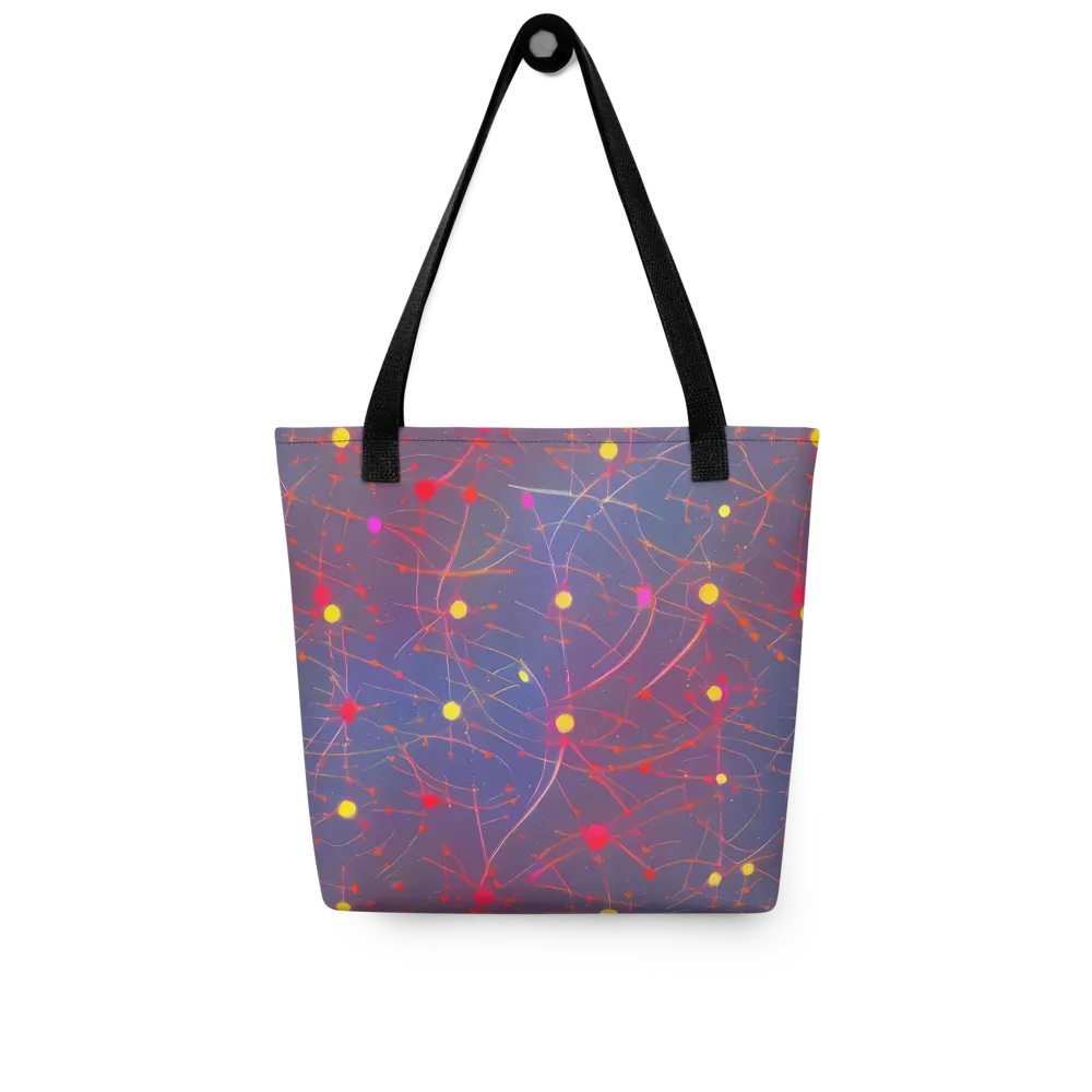Neon Synapse on Tote Bag — Front