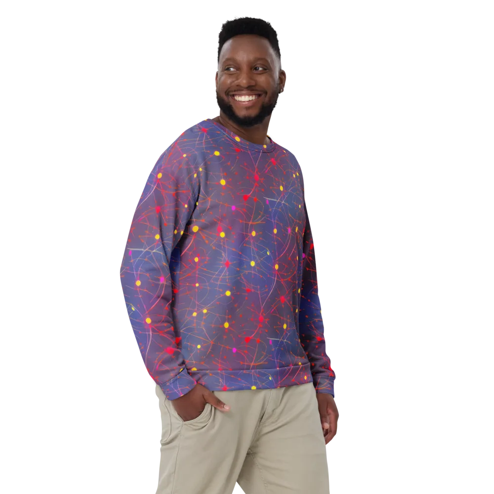 Neon Synapse on Sweatshirt — Front