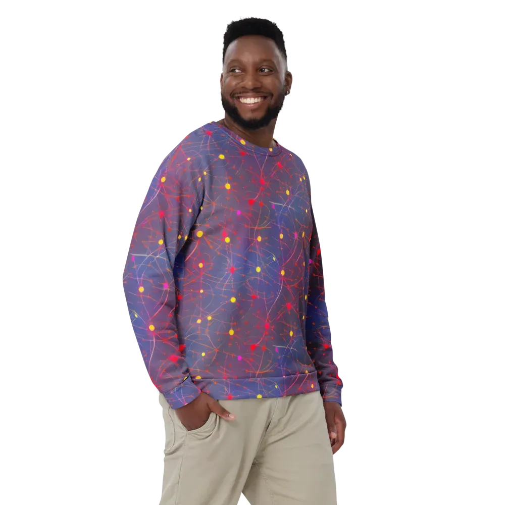 Neon Synapse on Sweatshirt — Front