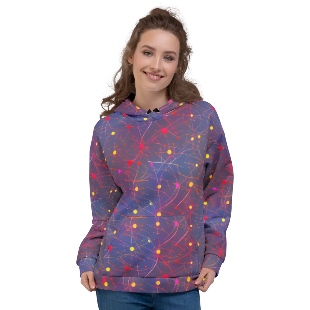 Neon Synapse on Hoodie — Front