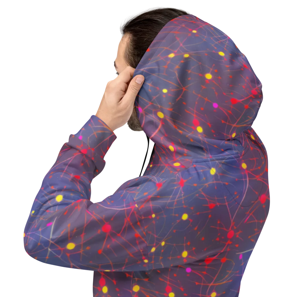 Neon Synapse on Hoodie — Back